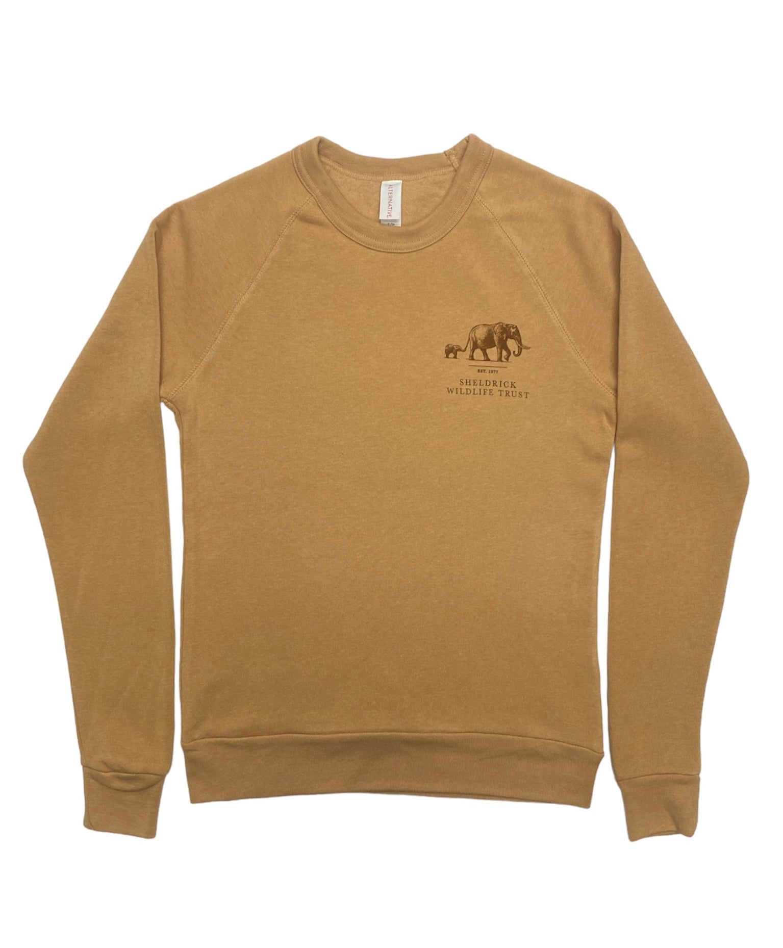Camel Eco Fleece Crewneck Sweatshirt