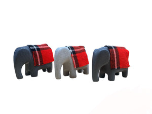 Soapstone Orphan Elephant Sculpture- Made in Kenya