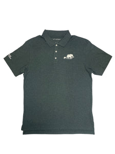 Embroidered Men's Polo Shirt- Green