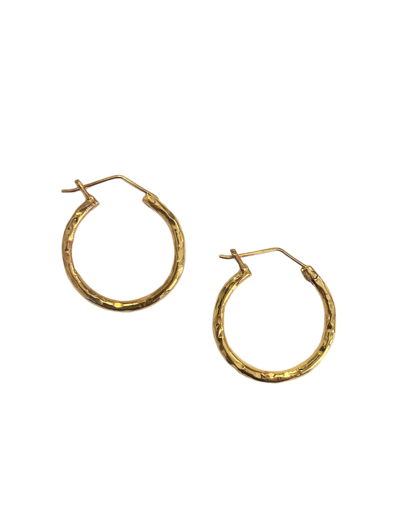 Nyundo Gold Hoop Earrings- Made in Kenya