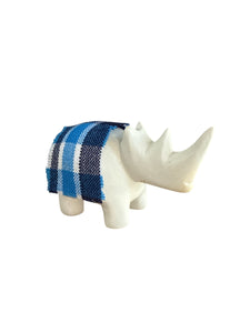 Soapstone Orphan Rhino Sculpture