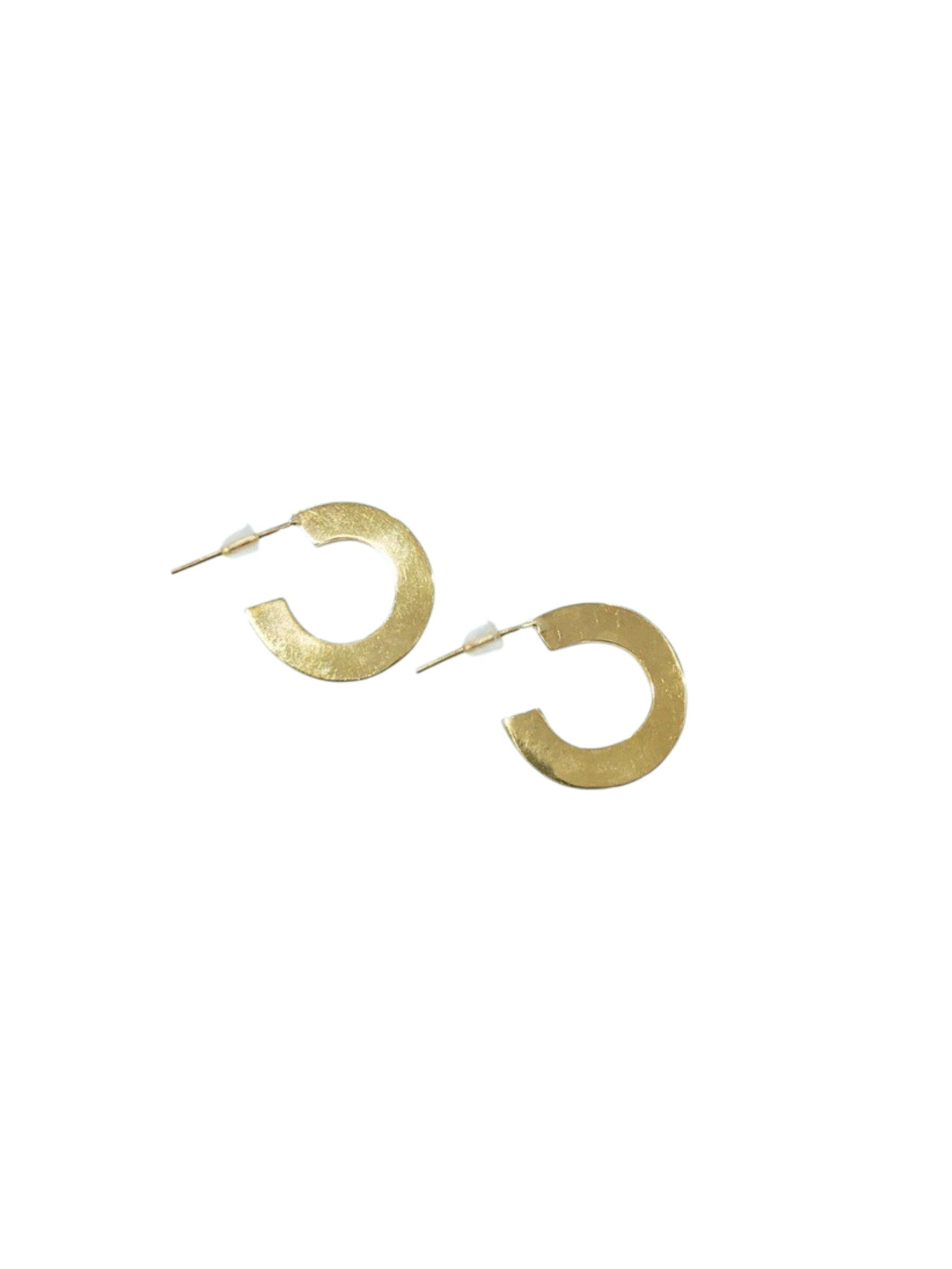 Circle Hoop Stud Earrings- Made in Kenya