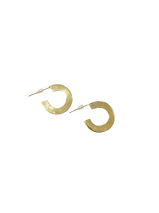 Circle Hoop Stud Earrings- Made in Kenya