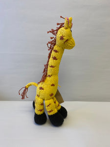 Hand Knitted Giraffe