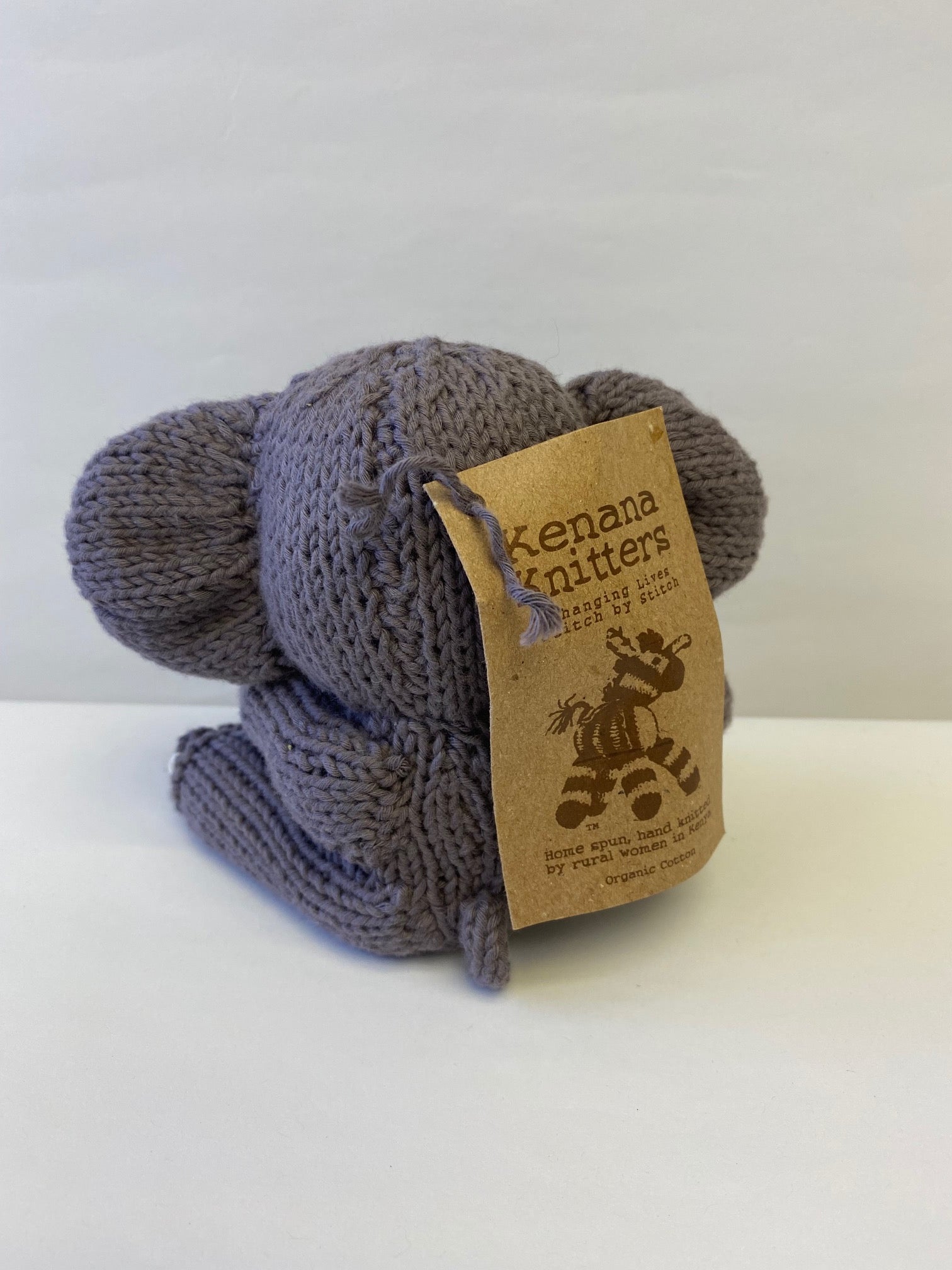 Hand Knitted Elephant- Small