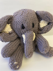 Hand Knitted Elephant- Small