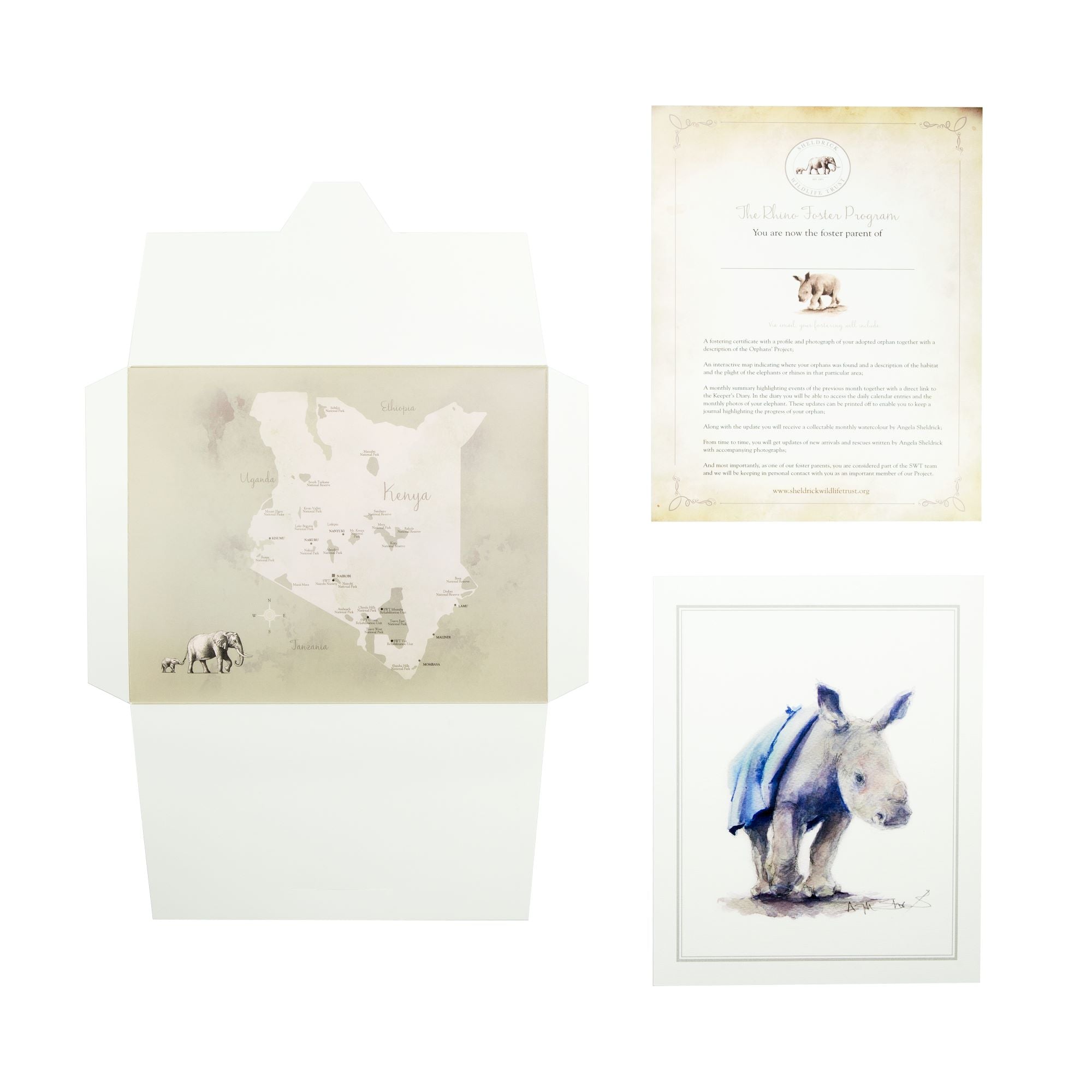 Foster Certificate Gift Packet