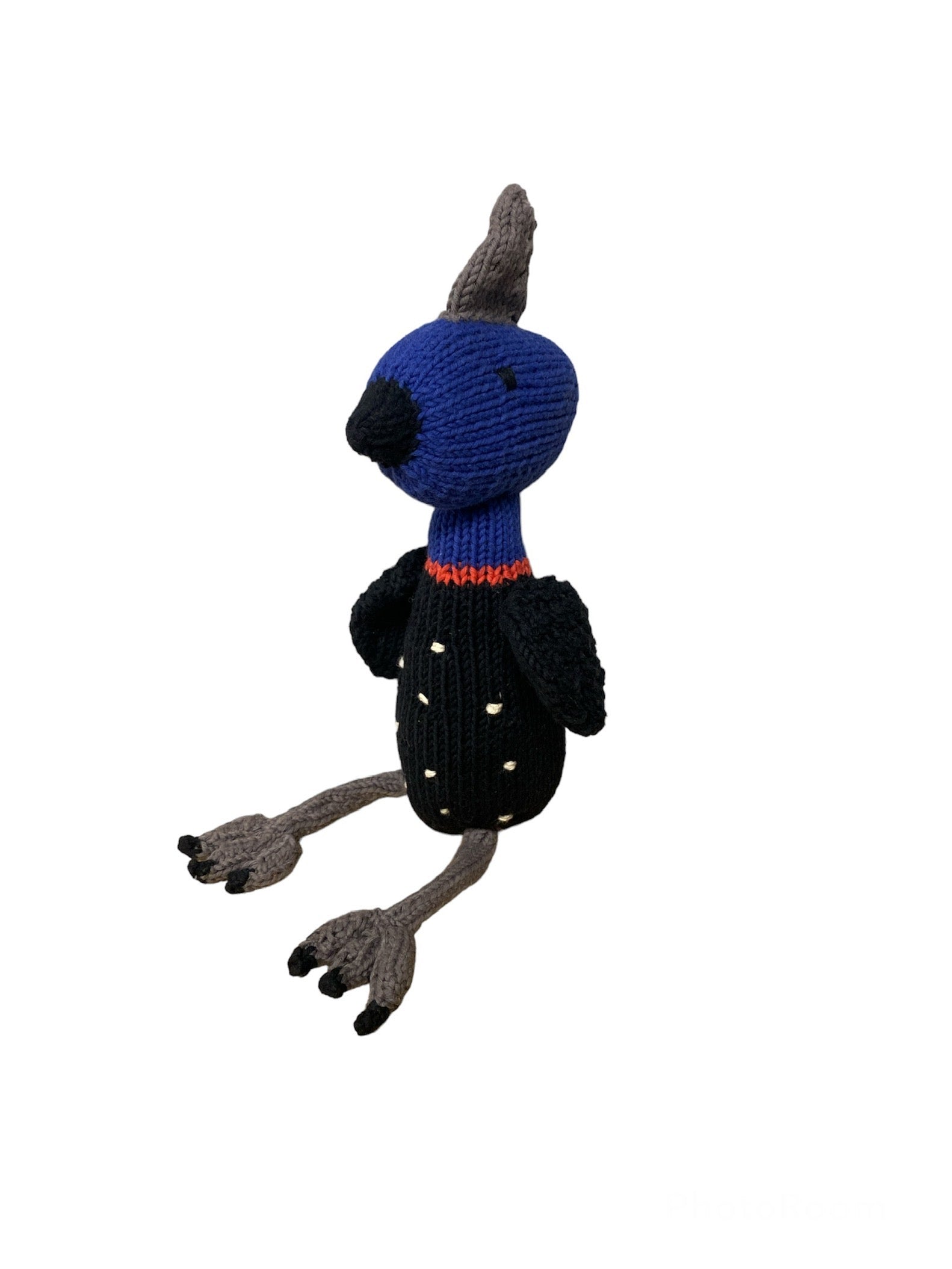 Hand Knitted Guinea Fowl